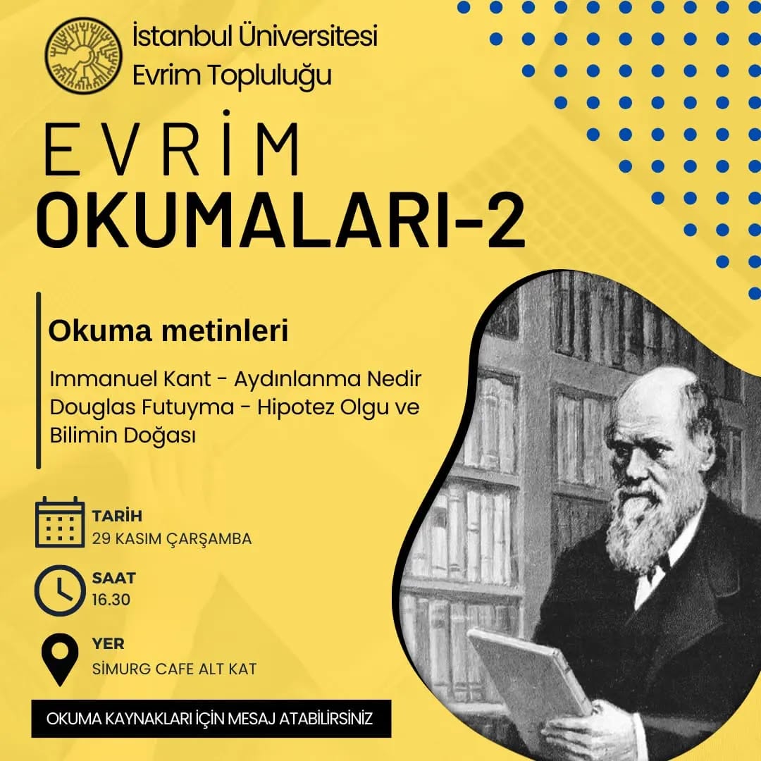 Evrim Okumaları 2: Aydınlanma ve Bilimin Doğası