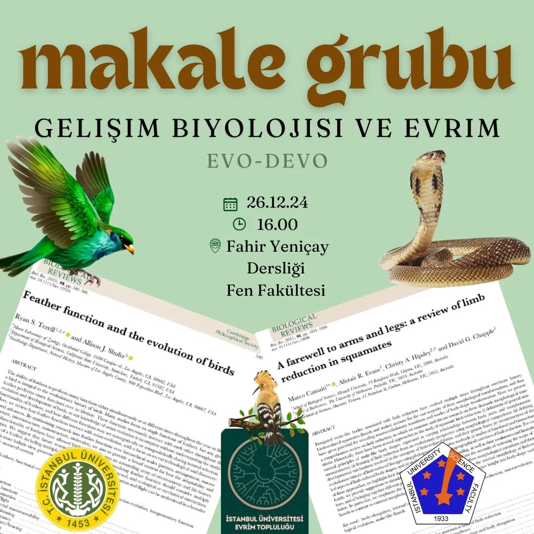 Makale Grubu — Yasemin Aydın ile Gelişim Biyolojisi