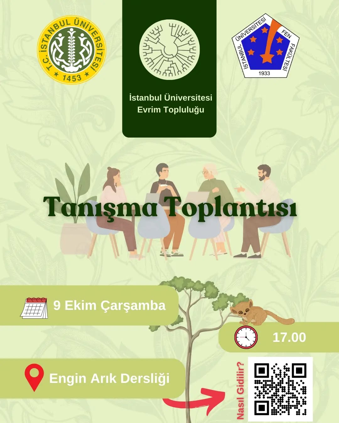 Evrim Topluluğu Tanışma Toplantısı