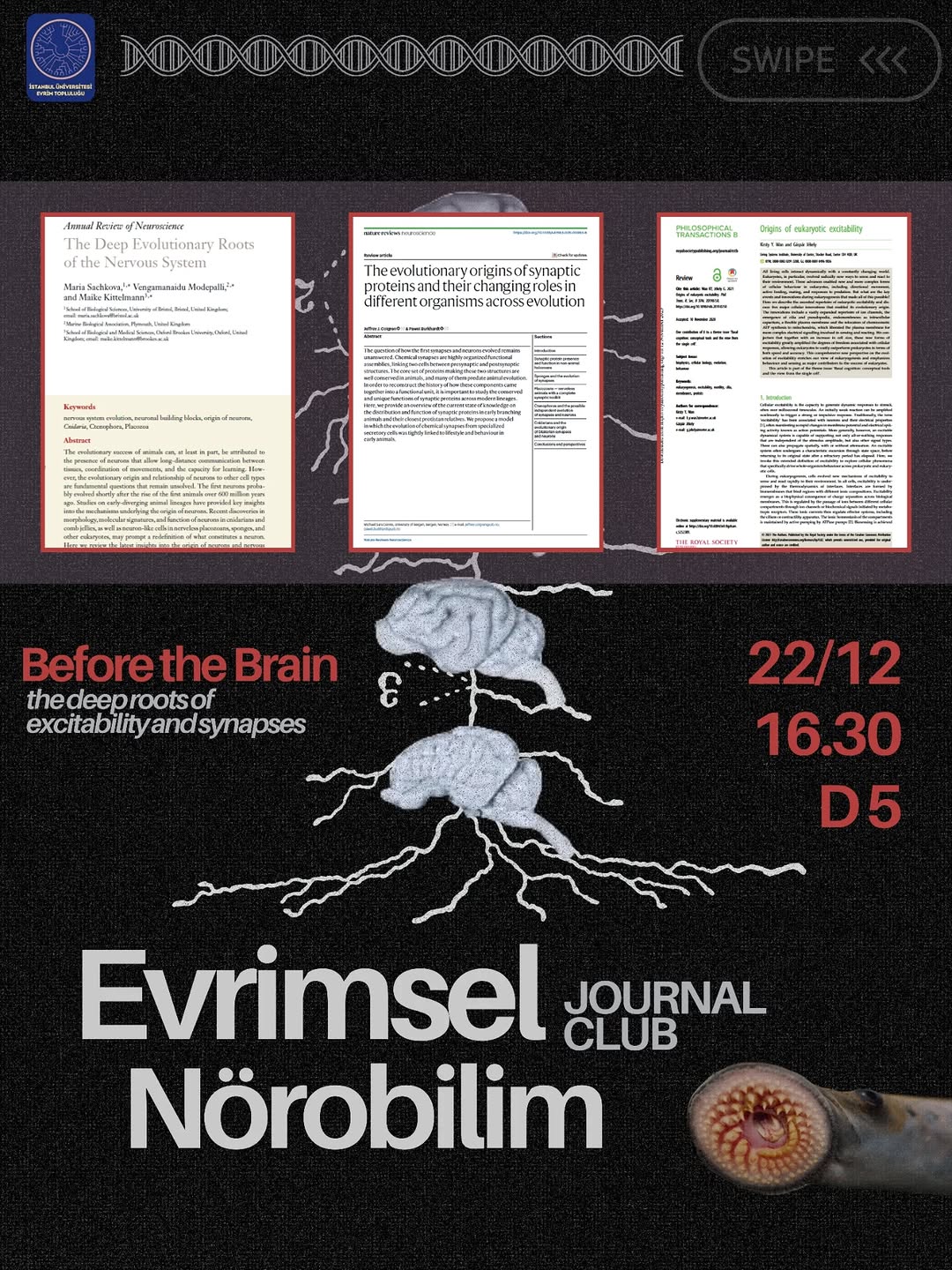 Evrimsel Nörobilim Journal Club — Oturum 3