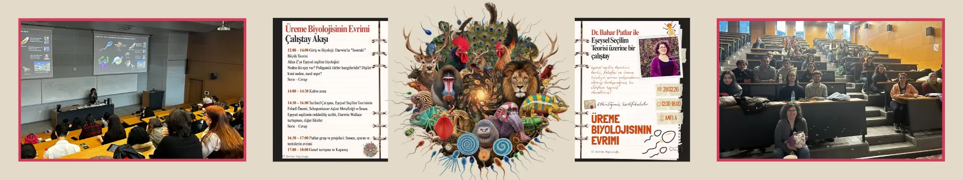 Dr. Bahar Patlar ile Eşeysel Seçilim Teorisi Çalıştayı